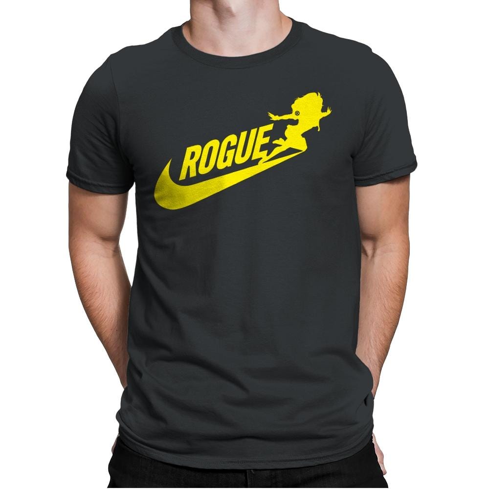ROGUE - Mens Premium T-Shirts RIPT Apparel Small / Heavy Metal