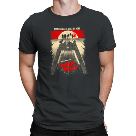 Rogue Proof Exclusive - Mens Premium T-Shirts RIPT Apparel Small / Heavy Metal