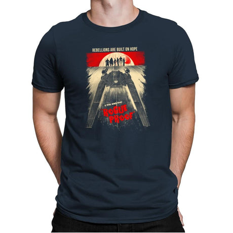 Rogue Proof Exclusive - Mens Premium T-Shirts RIPT Apparel Small / Indigo