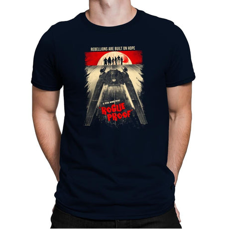 Rogue Proof Exclusive - Mens Premium T-Shirts RIPT Apparel Small / Midnight Navy