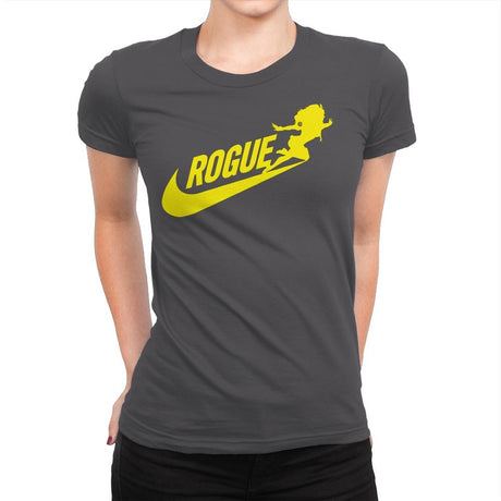 ROGUE - Womens Premium T-Shirts RIPT Apparel Small / Heavy Metal