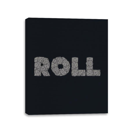 Roll On - Canvas Wraps Canvas Wraps RIPT Apparel 11x14 / Black