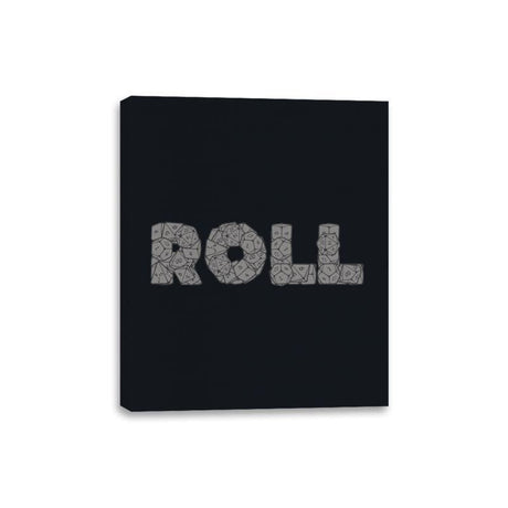 Roll On - Canvas Wraps Canvas Wraps RIPT Apparel 8x10 / Black