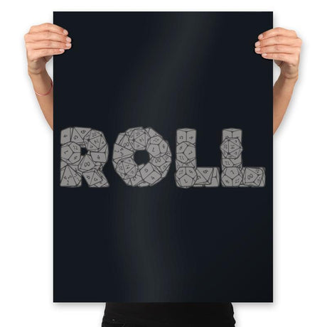 Roll On - Prints Posters RIPT Apparel 18x24 / Black