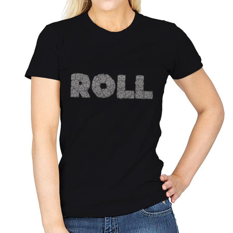 Roll On - Womens T-Shirts RIPT Apparel Small / Black