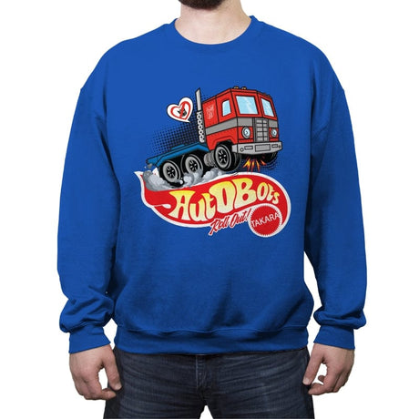 Roll Out! - Crew Neck Sweatshirt Crew Neck Sweatshirt RIPT Apparel Small / Royal