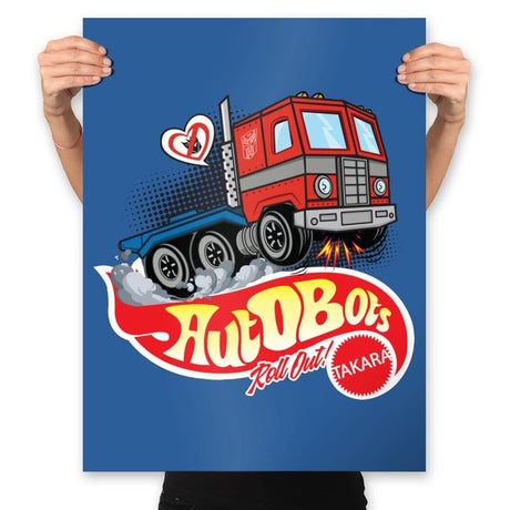 Roll Out! - Prints Posters RIPT Apparel 18x24 / Royal