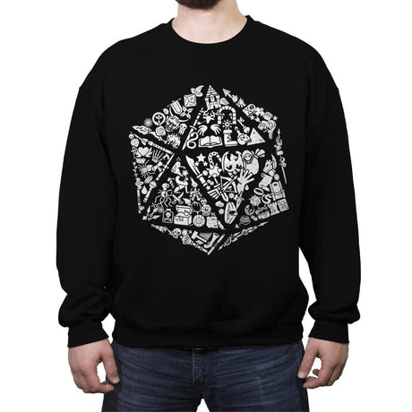 Roll Player  - Crew Neck Sweatshirt Crew Neck Sweatshirt RIPT Apparel