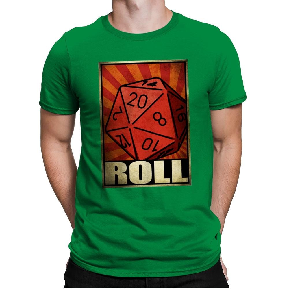 Roll The Dice - Mens Premium T-Shirts RIPT Apparel Small / Kelly