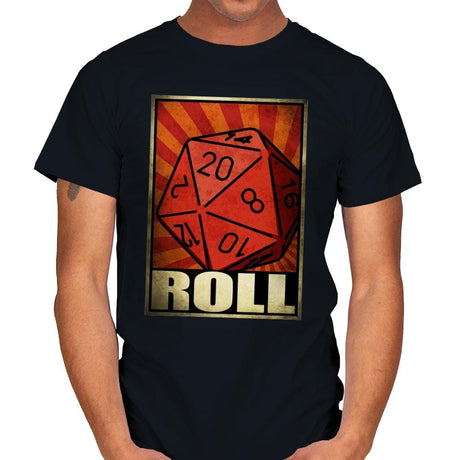 Roll The Dice - Mens T-Shirts RIPT Apparel Small / Black