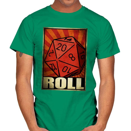 Roll The Dice - Mens T-Shirts RIPT Apparel Small / Kelly