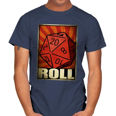 Roll The Dice - Mens T-Shirts RIPT Apparel Small / Navy