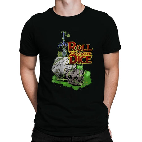 Roll The Master Dice - Mens Premium T-Shirts RIPT Apparel Small / Black