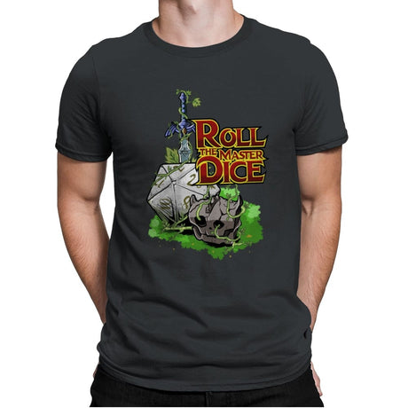 Roll The Master Dice - Mens Premium T-Shirts RIPT Apparel Small / Heavy Metal