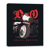 Rolly Driver - Canvas Wraps Canvas Wraps RIPT Apparel 16x20 / Black
