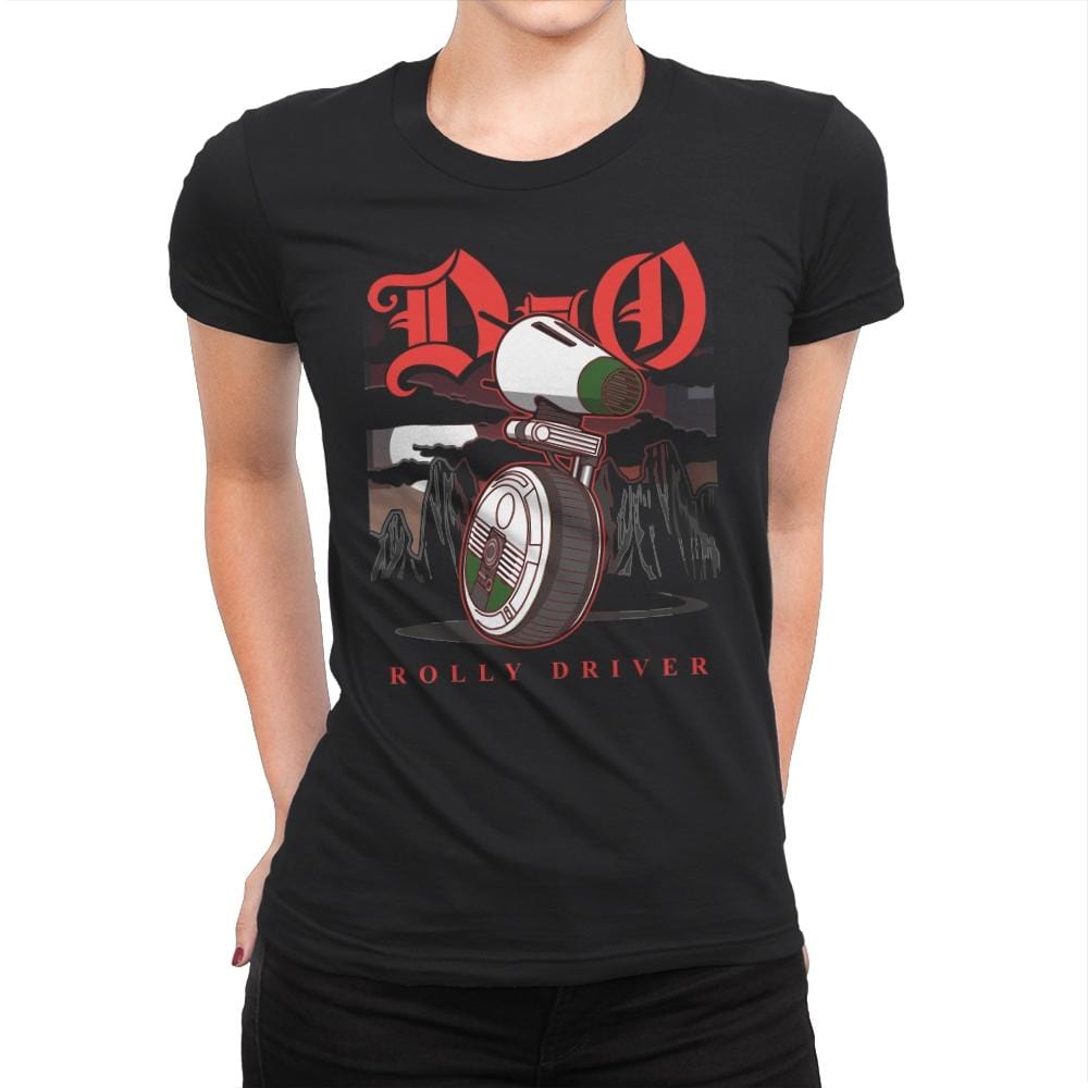 Rolly Driver - Womens Premium T-Shirts RIPT Apparel Small / Black
