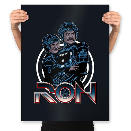 Ron - Prints Posters RIPT Apparel 18x24 / Black