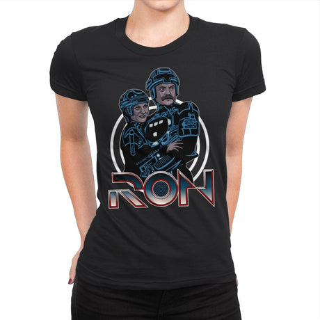 Ron - Womens Premium T-Shirts RIPT Apparel Small / Black