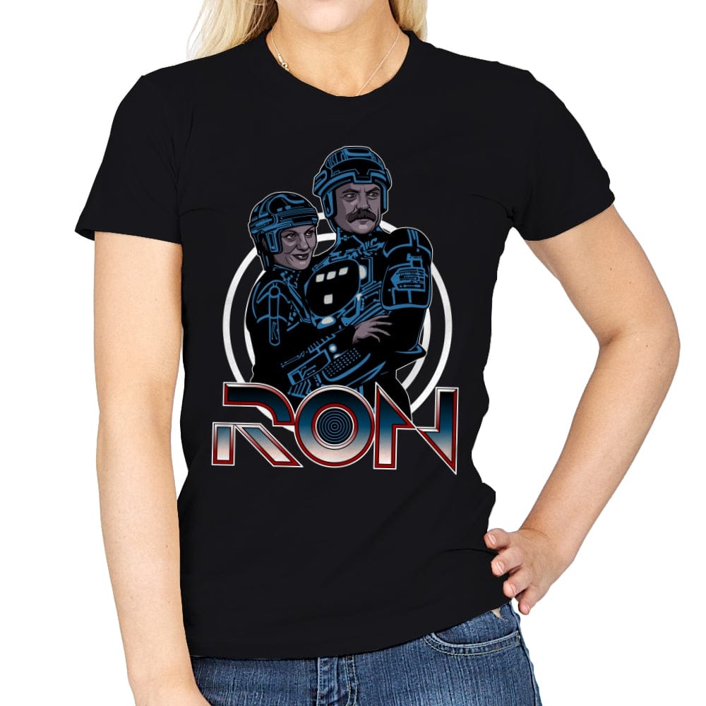 Ron - Womens T-Shirts RIPT Apparel Small / Black