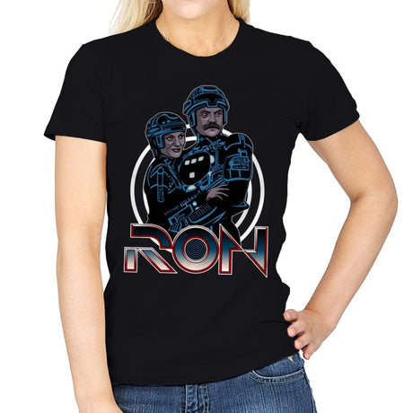 Ron - Womens T-Shirts RIPT Apparel Small / Black