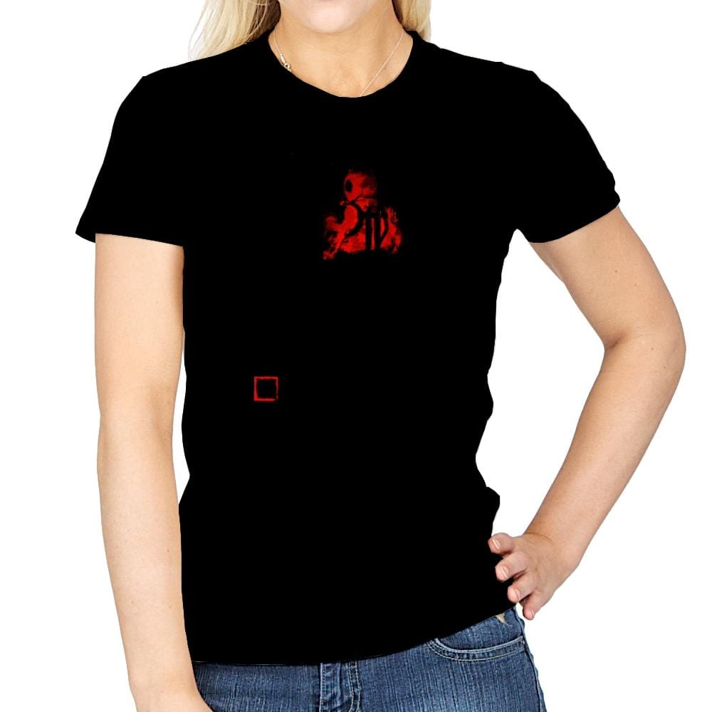 Ronin Mercenary Exclusive - Sumi Ink Wars - Womens T-Shirts RIPT Apparel