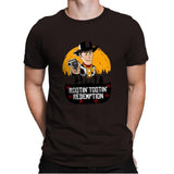 Rootin’ Tootin’ Redemption - Mens Premium T-Shirts RIPT Apparel Small / Dark Chocolate