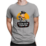 Rootin’ Tootin’ Redemption - Mens Premium T-Shirts RIPT Apparel Small / Light Grey