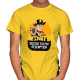 Rootin’ Tootin’ Redemption - Mens T-Shirts RIPT Apparel Small / Daisy
