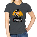Rootin’ Tootin’ Redemption - Womens T-Shirts RIPT Apparel Small / Charcoal