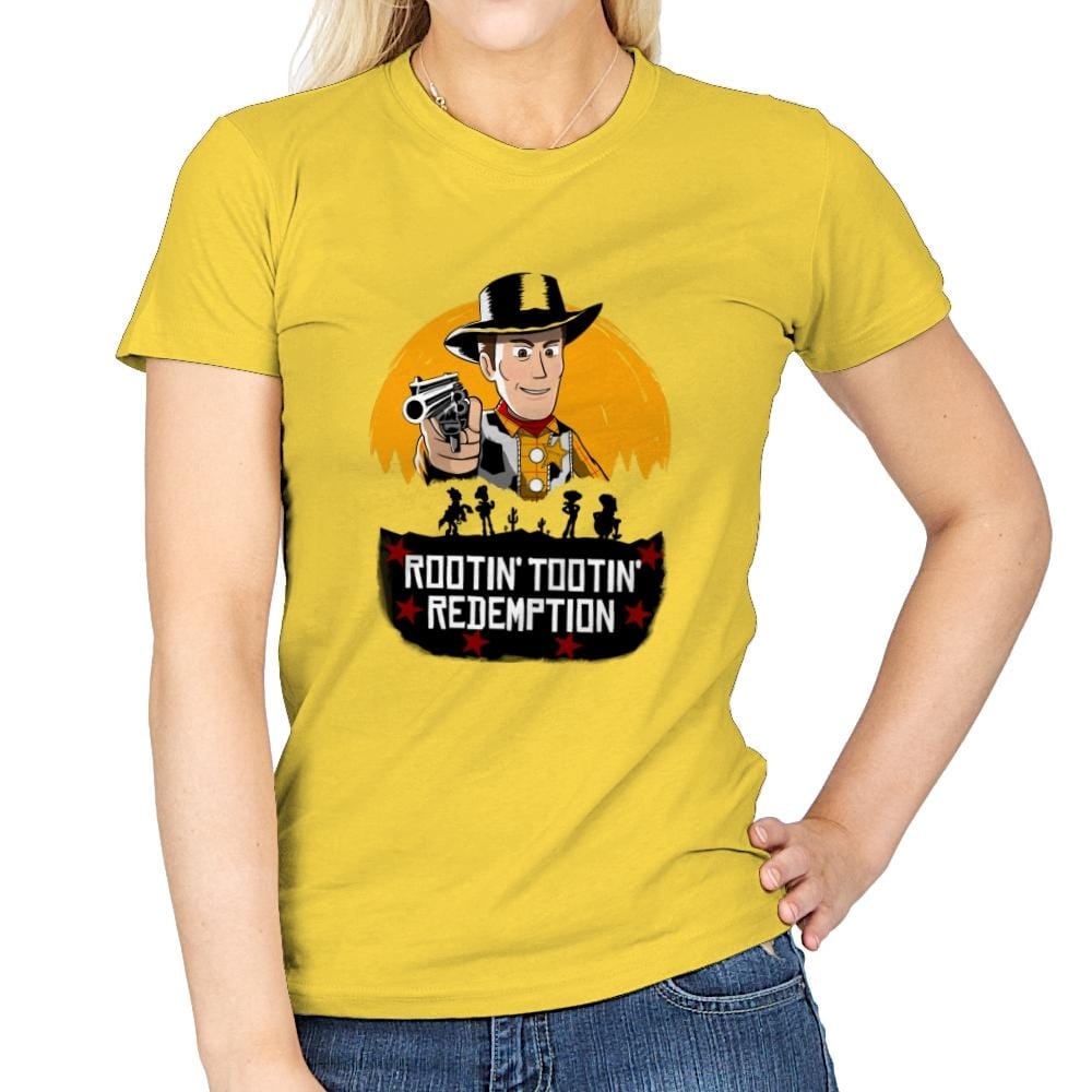 Rootin’ Tootin’ Redemption - Womens T-Shirts RIPT Apparel Small / Daisy