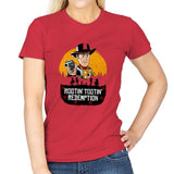 Rootin’ Tootin’ Redemption - Womens T-Shirts RIPT Apparel Small / Red