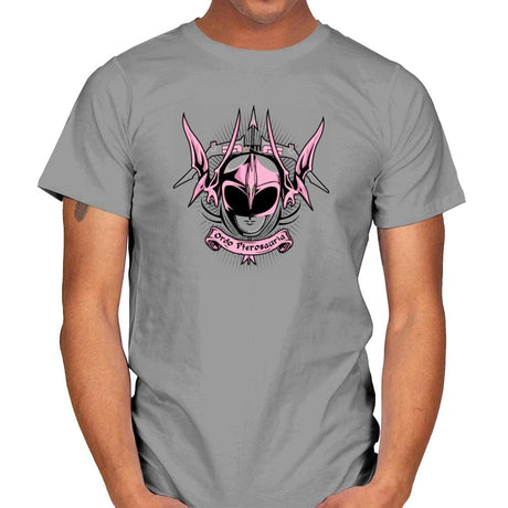 Rosea Ordo Pterosauria - Zordwarts - Mens T-Shirts RIPT Apparel Small / Sport Grey