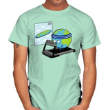 Round Earth! - Raffitees - Mens T-Shirts RIPT Apparel Small / Mint Green