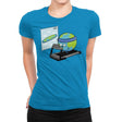 Round Earth! - Raffitees - Womens Premium T-Shirts RIPT Apparel Small / Turquoise