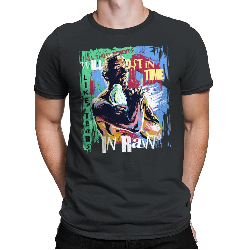 Roy Painting - Mens Premium T-Shirts RIPT Apparel Small / Heavy Metal
