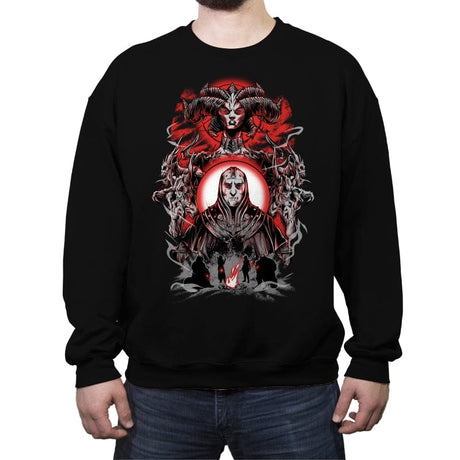 RPG Against Evil - Crew Neck Sweatshirt Crew Neck Sweatshirt RIPT Apparel Small / Black