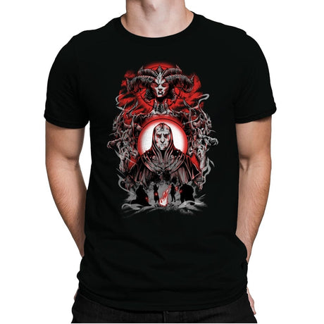 RPG Against Evil - Mens Premium T-Shirts RIPT Apparel Small / Black