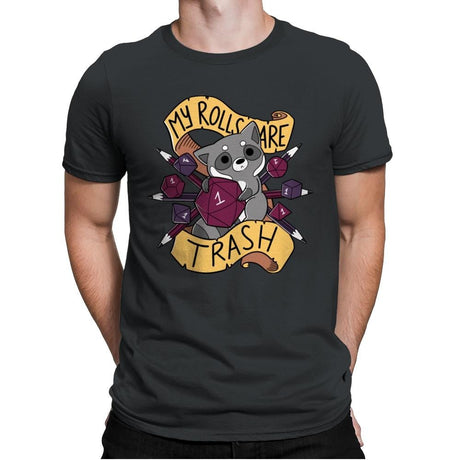 RPG Raccoon - Mens Premium T-Shirts RIPT Apparel Small / Heavy Metal