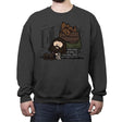 Rubeus Brown! - Crew Neck Sweatshirt Crew Neck Sweatshirt RIPT Apparel Small / Charcoal