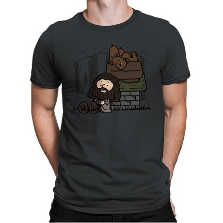 Rubeus Brown! - Mens Premium T-Shirts RIPT Apparel Small / Heavy Metal