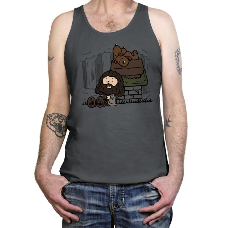 Rubeus Brown! - Tanktop Tanktop RIPT Apparel X-Small / Asphalt