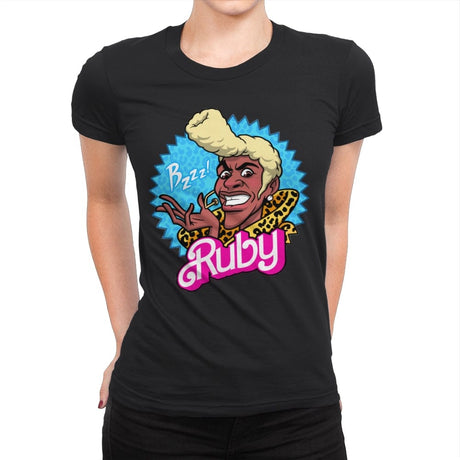 Ruby Rhod - Womens Premium T-Shirts RIPT Apparel Small / Black