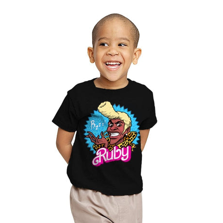 Ruby Rhod - Youth T-Shirts RIPT Apparel X-small / Black
