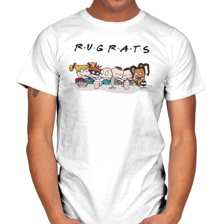 Rugfriends - Mens T-Shirts RIPT Apparel Small / White