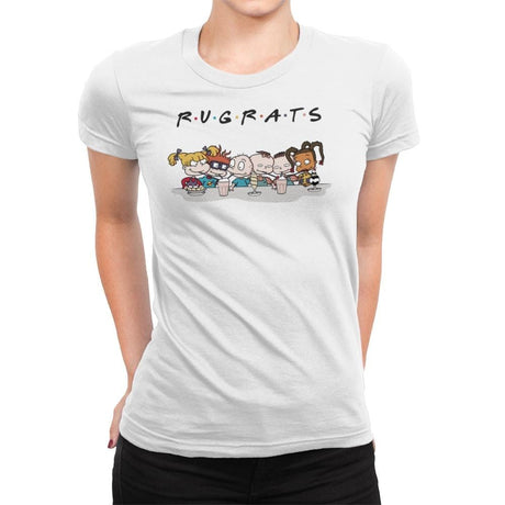 Rugfriends - Womens Premium T-Shirts RIPT Apparel Small / White