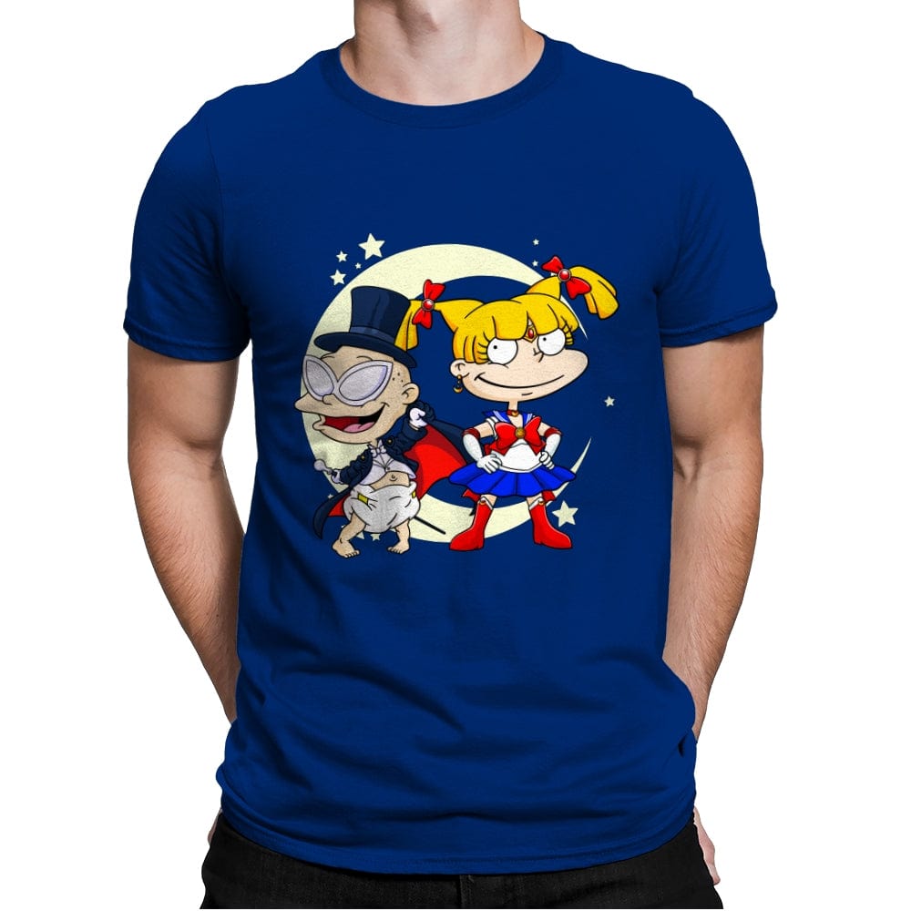Rugrats Moon - Mens Premium T-Shirts RIPT Apparel Small / Royal