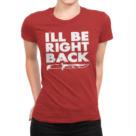 Rule 3 - Womens Premium T-Shirts RIPT Apparel Small / Red