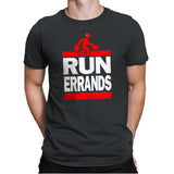 Run Errands - Mens Premium T-Shirts RIPT Apparel Small / Heavy Metal