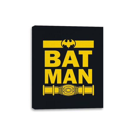 Run Gotham - Canvas Wraps Canvas Wraps RIPT Apparel 8x10 / Black