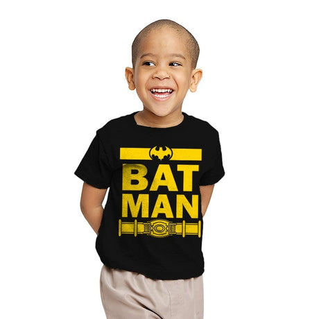 Run Gotham - Youth T-Shirts RIPT Apparel X-small / Black